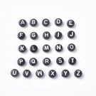 acryl,coins,alphabet,a-z,letter,black