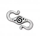 hook,clasp,antique,silver
