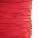 Syntetiskt silkessnöre, 1mm, röd, 5m