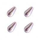 preciosa,nacre,drop,pear,pearl,15x8mm,lavender