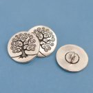 tierracast,button,antique,silver,tree,off,life