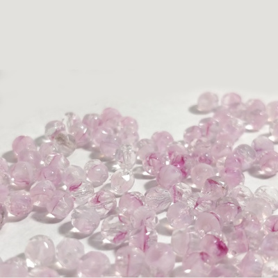 tjeckiska,firepolished,4mm,crystal,pink
