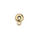 bead,keepers,large,hole,gold,plated,bail