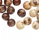 Natural acai nuts, beads