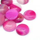 cabochon,bandagat,rosa,25mm