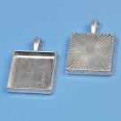 Frame setting pendant, 20x20mm square