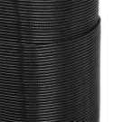 Waxed synthetic / nylon thread, 1mm, black, 3m