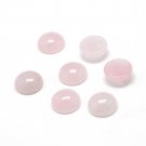 cabochon,12mm,quartz,ros,pink