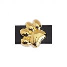 slider,10mm,cord,leather,paw,24K,gold