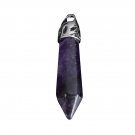 facetted,purple,pendant,amethyst