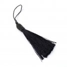 Tassels for malas, yoga jewelry and rosaries, black