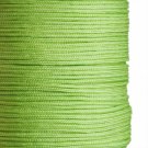 Imitation silk cord, 1mm, light green, 5m