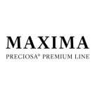 Preciosa Chaton Rose Maxima-montées, 3.2mm, silver-plated - topaz, 20pcs