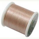 K.O. pärltråd, 100 % nylon, beige, säljs per 50m rulle