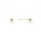 earstuds,gold