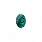 Cabochon, paua shell, green, 14x10mm oval. Sold individually.