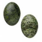 Cabochon, Russian serpentine (natural), 25x18mm oval. Sold individually.