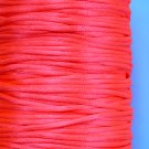Rat tail, 2mm satin cord, neon pink