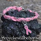 Pink October cancer awareness bracelet