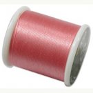 K.O. pärltråd, 100 % nylon, rosa, säljs per 50m rulle