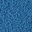 Blåa seed beads, 2mm