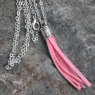 Tassels with suede cord