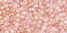TOHO seed beads, storlek 11/0 (2.2mm), Trans-Rainbow Rosaline, 10g