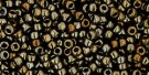 TOHO seed beads, storlek 11/0 (2.2mm), Metallic Iris Brown, 10g