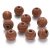 woodbeads,brown,9mm,10mm,engraved,patterned