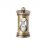 charm,pendant,hourglas,brass,antique