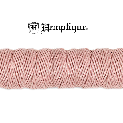 hampasnöre,hampatråd,1mm,pink