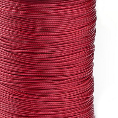 cord,polyester,synthetic,1mm,red