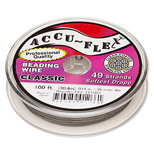 Accu-flex 49-trådig plastad smyckeswire></a></div><div class=