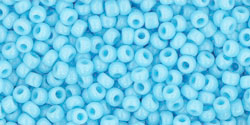 TOHO seed beads, storlek 11/0 (2.2mm), Opaque Blue Turquoise, 10g