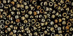 TOHO seed beads, storlek 11/0 (2.2mm), Metallic Iris Brown, 10g